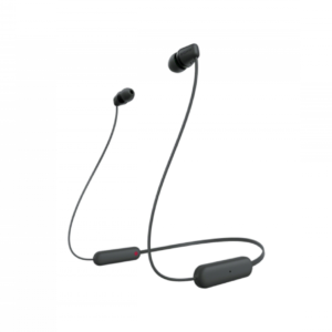 سوني سماعة داخل الأذن لاسلكية، أسود WI-C100/B