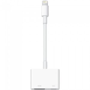 محول ابل لايتنينج الى اتش دي ام آي (أبيض)