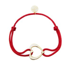سوار الحب من كارولينا هيريرا خيط – احمر